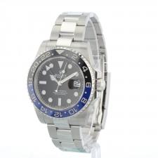 Gents Rolex GMT Master II 126710BLNR Steel case with Black dial