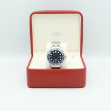 Gents Omega Seamaster 22208000 Steel case with Blue Wave dial