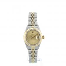Ladies Rolex DateJust 69173 18ct Yellow Gold   Stainless Steel case with Gilt dial
