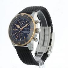 Gents Breitling Superocean Heritage Chrono 44 U13313 18ct Rose Gold   Stainless Steel case with Black dial