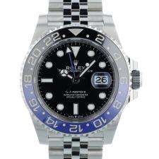 Gents Rolex GMT Master II 126710BLNR Stainless Steel case with Black dial