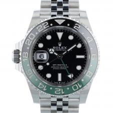 Gents Rolex GMT Master II 126720VTNR Stainless Steel case with Black dial
