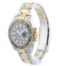 Gents Rolex GMT Master II 116713LN 18ct Yellow Gold Stainless Steel case with Black dial