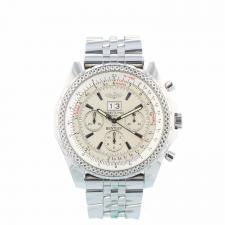 Gents Breitling Bentley A44362 Steel case with Silver dial