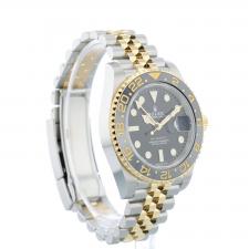 Gents Rolex GMT Master II 126713GRNR 18ct Yellow Gold Stainless Steel case with Black dial