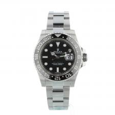 Gents Rolex GMT Master II 116710LN Stainless Steel case with Black dial