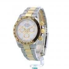 Gents Rolex Daytona 116503 18ct Yellow Gold   Stainless Steel case with White dial