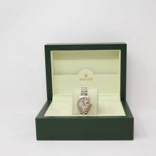Ladies Rolex DateJust 69173 18ct Yellow Gold Stainless Steel case with MOP Diamond dial