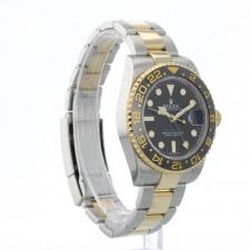 Gents Rolex GMT Master II 116713LN 18ct Yellow Gold   Stainless Steel case with Black dial