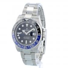 Gents Rolex GMT Master II 126710BLNR Stainless Steel case with Black dial