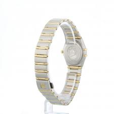 Ladies Omega Constellation 1262.30.00 18ct Yellow Gold   Stainless Steel case with Cream dial