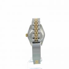 Ladies Rolex DateJust 69173 18ct Yellow Gold   Stainless Steel case with Blue Diamond dial