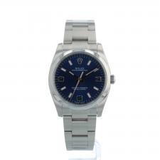 Gents Rolex Oyster Perpetual 34 114200 Steel case with Blue dial