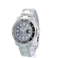 Gents Rolex GMT Master II 116710LN Stainless Steel case with Black dial