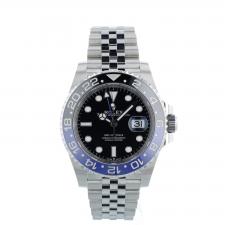 Gents Rolex GMT Master II 126710BLNR Stainless Steel case with Black dial