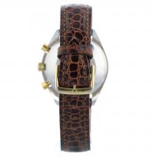 Gents Omega Speedmaster 37145080 18ct Yellow Gold   Stainless Steel case with Black dial