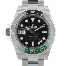 Gents Rolex GMT II 126720VTNR Steel case with Black dial
