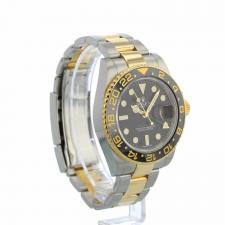 Gents Rolex GMT Master II 116713LN 18ct Yellow Gold   Stainless Steel case with Black dial