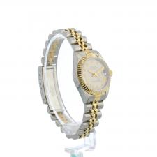 Ladies Rolex DateJust 69173 18ct Yellow Gold   Stainless Steel case with Silver dial