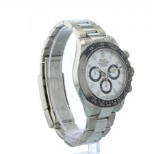 Gents Rolex Daytona 116500LN Steel case with White dial