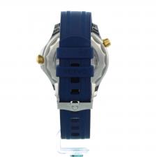Gents Omega Seamaster 210.22.42.20.03.001 18ct Yellow Gold   Stainless Steel case with Blue Wave dial
