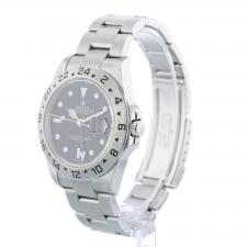 Gents Rolex Explorer II 16570 Steel case with Black dial