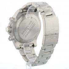 Gents Breitling Super Avenger A13375 Steel case with Black dial