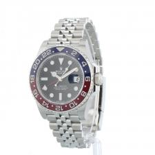 Gents Rolex GMT Master II 126710BLRO Steel case with Black dial