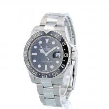 Gents Rolex GMT Master II 116710LN Stainless Steel case with Black dial