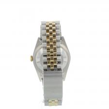 Gents Rolex Datejust 16233 18ct Yellow Gold   Stainless Steel case with Silver Jubilee and Diamond dial