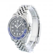 Gents Rolex GMT Master II 126710BLNR Stainless Steel case with Black dial