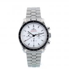 Gents Omega Speedmaster 31030425004001 Steel case with White dial