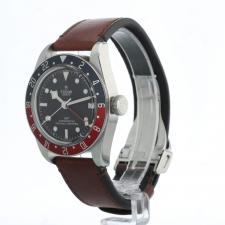 Gents Tudor Black Bay GMT 79830RB Steel case with Black dial