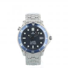 Gents Omega Seamaster 25318000 Steel case with Blue Wave dial