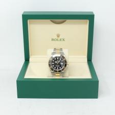 Gents Rolex Sea Dweller 126603 18ct Yellow Gold Stainless Steel case with Black dial