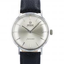 Gents Omega Seamaster  Stainless Steel case with Silver dial
