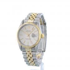 Gents Rolex DateJust 16013 18ct Yellow Gold   Stainless Steel case with Grey dial