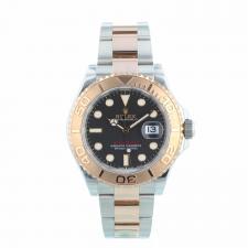 Gents Rolex Yacht-Master 40 126621 18ct Rose Gold   Stainless Steel case with Black dial