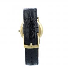 Gents Omega DeVille 7320.14.12 9 CT case with Gilt dial