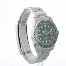 Gents Rolex Submariner Date 116610LV Steel case with Green dial