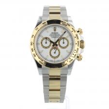 Gents Rolex Daytona 126503 18ct Yellow Gold   Stainless Steel case with White dial