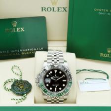 Gents Rolex GMT Master II 126720VTNR Steel case with Black dial