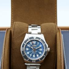 Gents Breitling Super Ocean II 42 A1736501 Steel case with Blue dial