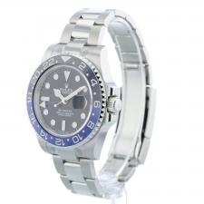Gents Rolex GMT Master II 126710BLNR Stainless Steel case with Black dial