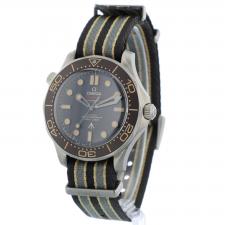 Gents Omega Seamaster 21092422001001 Titanium case with Black dial