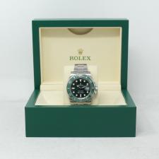 Gents Rolex Submariner Date 116610LV Steel case with Green dial