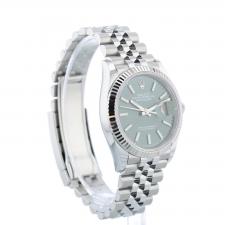 Gents Rolex DateJust 36 126234 Stainless Steel case with Green dial