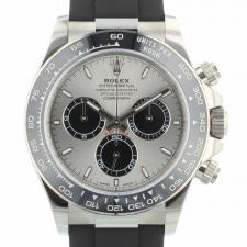 Gents Rolex Daytona 126519LN 18ct White Gold case with Silver dial