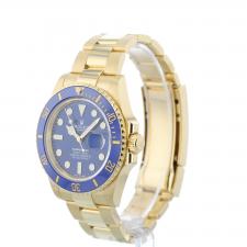 Gents Rolex Submariner Date 126618LB 18ct Yellow Gold case with Blue dial