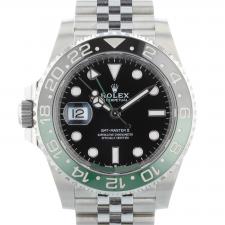 Gents Rolex GMT Master II 126720VTNR Steel case with Black dial